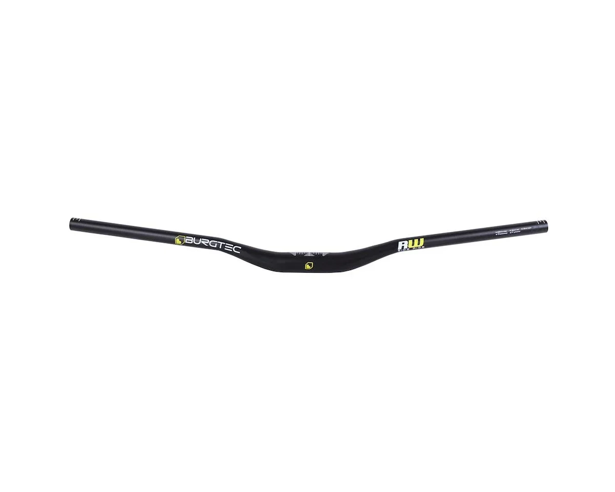 Burgtec Ride Wide Enduro Riser Bar (Black) (35mm) (30mm Rise) (800mm) (5/9° Sweep)